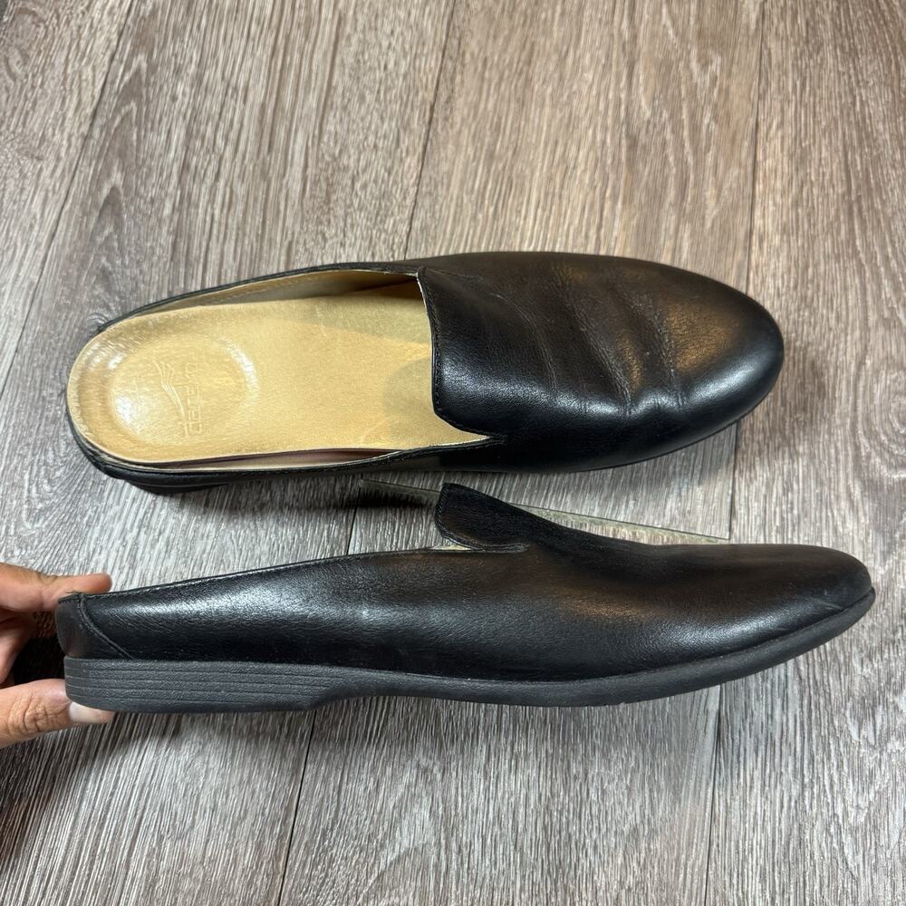Dansko Lexie Mule Womens 40 Black Leather Slip On Comfort 9.5-10 - Picture 6 of 16